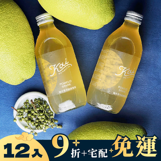 中秋限定｜柚子青花椒康普茶 - 12入組