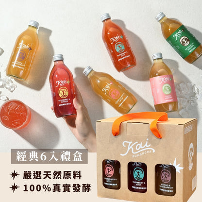 『熱銷』派對分享盒｜康普茶6入 & 原味千尋乳酪絲2盒｜單組即免運