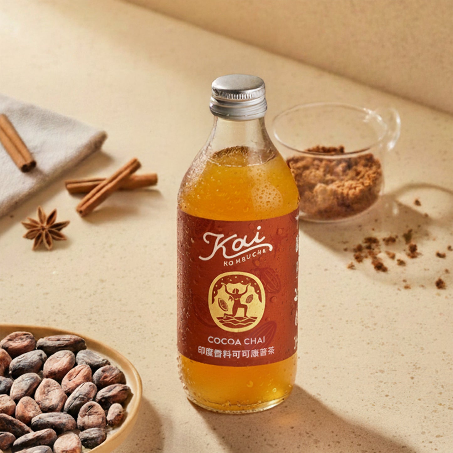 印度香料可可康普茶