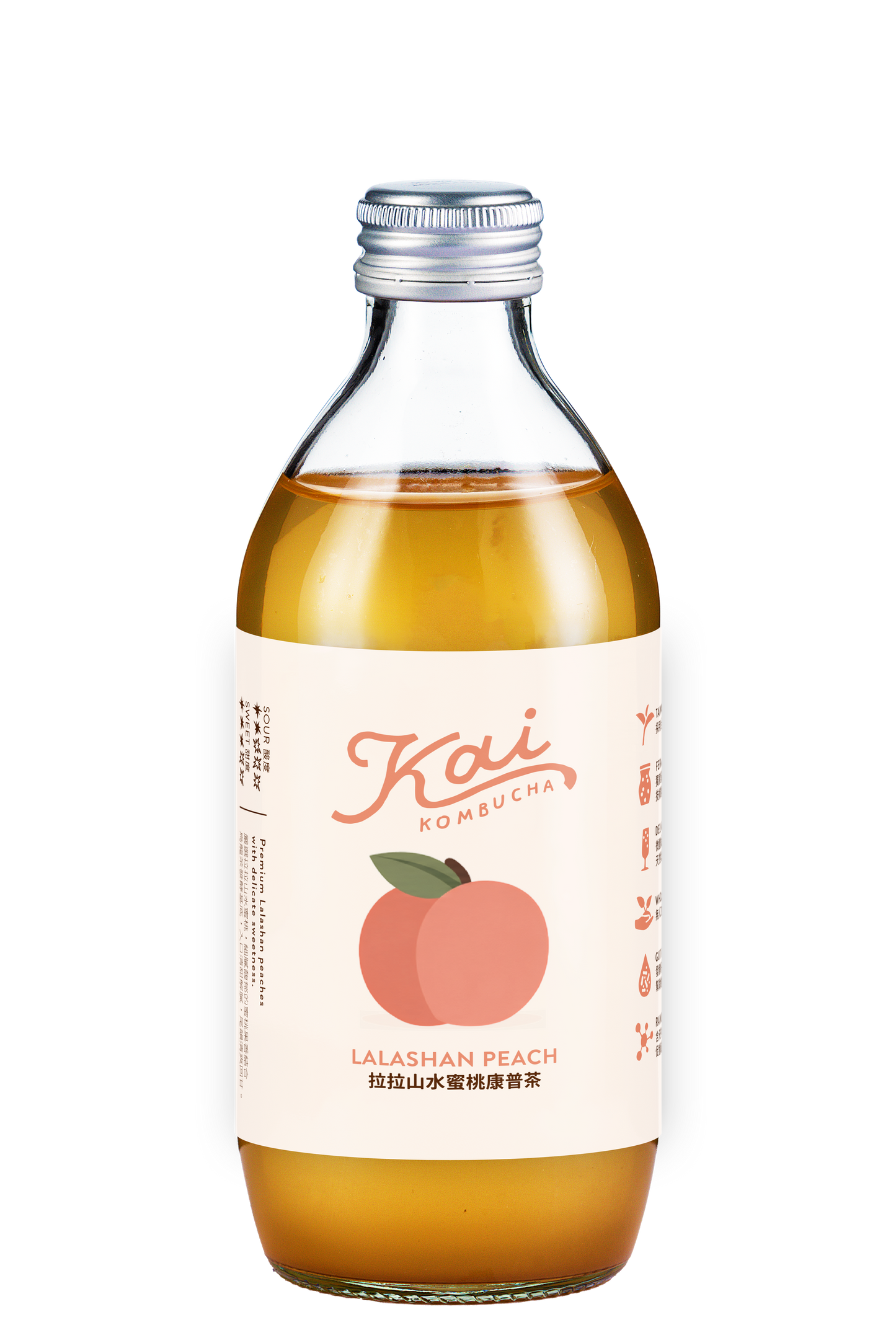 季節限定｜拉拉山水蜜桃康普茶（預購）